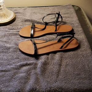 Black sandals